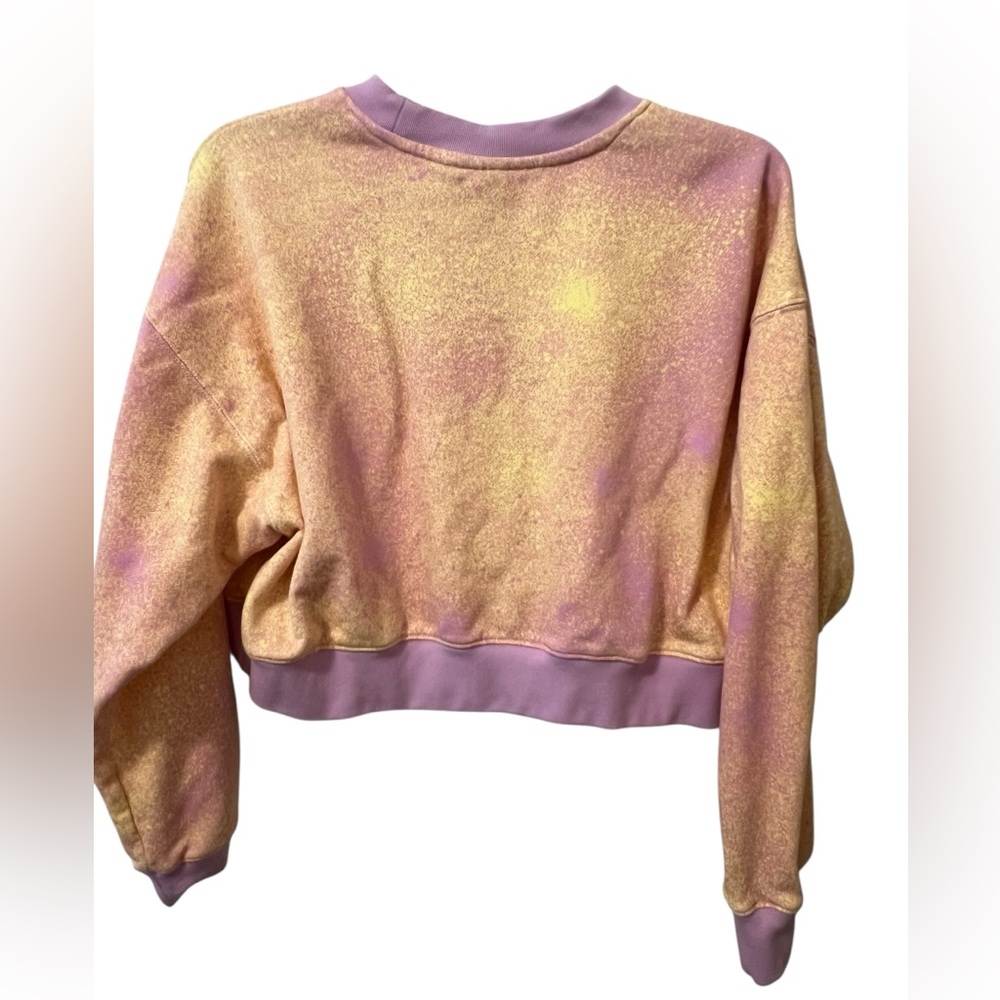 Adidas Originals Cropped Sweatshirt Size Medium Like New Condition - Picture 3 of 6